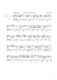 Partition complète, Der getreue Music-Meister, Telemann, Georg Philipp
