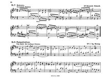 Partition complète, Solemn prelude, D major, Herzog, Johann Georg