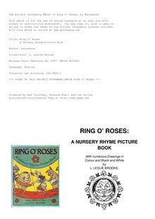 Ring O  Roses - A Nursery Rhyme Picture Book