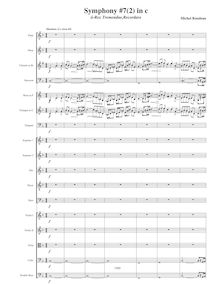 Partition , Rex Tremendae, Recordare, Symphony No.7  Requiem , C minor