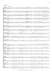 Partition Act II, No.21h. Chor, Die Zauberflöte, The Magic Flute