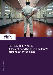 Rapport de la FIDH sur les prisons thaïlandaises