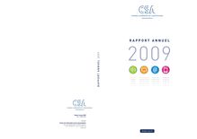 Conseil supérieur de l audiovisuel - Rapport annuel 2009
