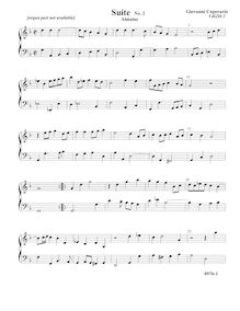 Partition , Almaine - Score pour violes de gambe (omitting orgue),  pour 2 violes de gambe et orgue