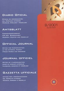 09/01 - JOURNAL OFFICIEL DE L OHMI 2001
