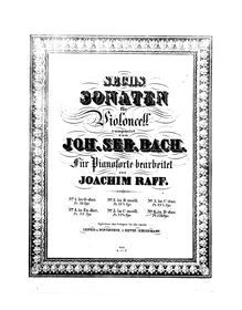 Partition complète, violoncelle  No.6, D major, Bach, Johann Sebastian par Johann Sebastian Bach