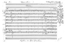 Partition complète (incomplete orchestration), Rondo, Horn Concerto ; Konzertsatz