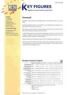 Key figures. Bulletin of economic trends in Europe 06/95