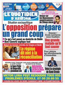 Le Quotidien d’Abidjan n°4043 - du vendredi 22 octobre 2021