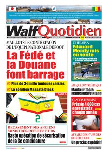 Walf Quotidien n°9171 - Du 22 au 23 octobre 2022
