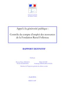 Rapport Follereau