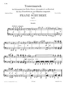 Grand funebre March - Franz Schubert