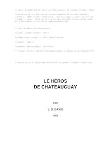 Le Héros de Châteauguay par Laurent