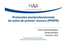 La HAS aux Journées de la Fédération Française des maisons et pôles de santé FFMPS 2012 - PPSPR-JFFMPS- C.LOCQUET
