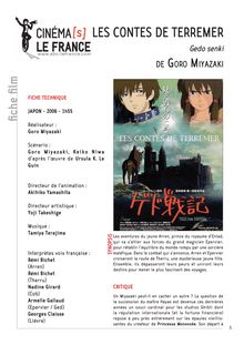 Les contes de terremer de Miyazaki Goro