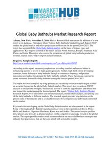 Global Baby Bathtubs Industry 2016 Market Research Report 