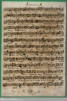 Partition Soprano II, Mass en B minor, The Great Catholic Mass, B minor