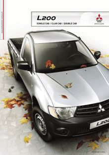 Catalogue Mitsubishi L200
