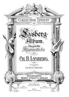 Partition complète, Valse brillante, Op.48, Bovy-Lysberg, Charles Samuel
