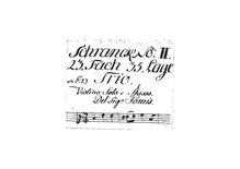 Partition complète  (monochrome), 12 violon sonates, Op.2