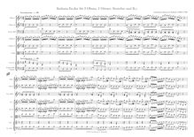 Partition complète, Sinfonia en E-flat major, E♭ major, Stölzel, Gottfried Heinrich