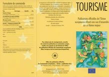TOURISME. Publications officielles de l Union européenne offrant une vue d ensemble sur ce thème majeur