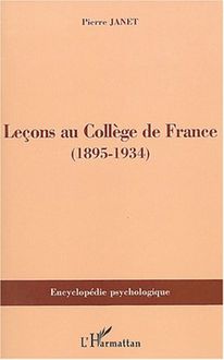 Leçons au Collège de France