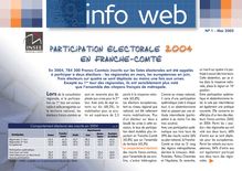 Participation électorale 2004 en Franche-Comté