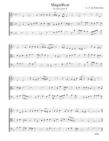 Partition complète, Magnificat Primi Toni, Palestrina, Giovanni Pierluigi da par Giovanni Pierluigi da Palestrina