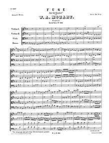 Partition Finale (Fugato. Presto mà non troppo), Symphony No.29