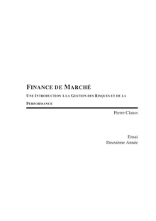 Finance de marché : une introduction à la gestion des risques et de la performance