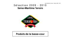 Sélection 2009 - 2010 Seine-Maritime Terroirs Produits de la basse ...