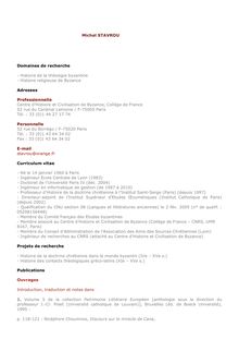 Acrobat pdf - Michel STAVROU Domaines de recherche - Histoire de ...