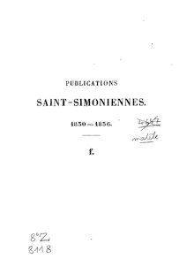Doctrine de Saint-Simon : exposition, 2e année, 1829-1830 (2e édition) / [par H. Carnot et Bazard]