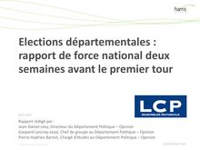Elections départementales 2015 - le Front National récusé par 55% des Français