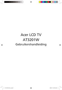 Notice Télévision Acer  AT3201W