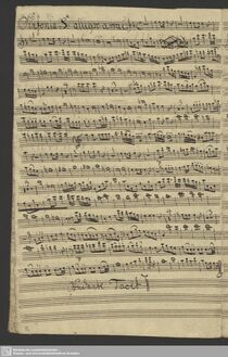 Partition hautbois 1, Symphony en F major, F major, Rosetti, Antonio par Antonio Rosetti