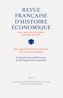L originalité du modèle français de développement économique