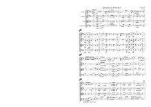 Partition complète, corde quatuor No.12, B minor, Asplmayr, Franz