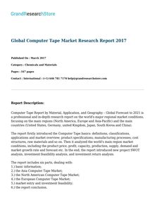 Global Computer Tape Market Research Report 2017