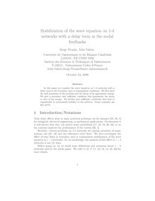 Stabilization of the wave equation on d