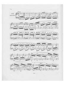 Partition Prelude et Fugue No.2 en E minor, 4 préludes et Fugues