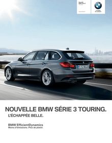 Catalogue de présentation de la nouvelle BMW Série 3 Touring