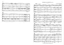 Partition complète, corde quatuor, Op.82 No.2, G major, Spohr, Louis