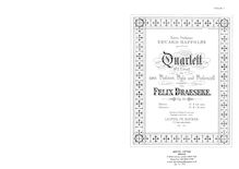 Partition parties complètes, corde quatuor No.2, Op.35, E minor
