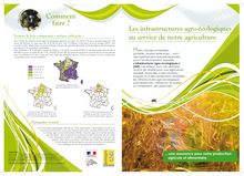 Les infrastructures agro-écologiques. : plaquette