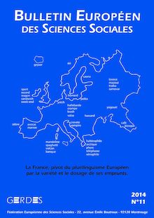 Bulletin européen des sciences sociales 11