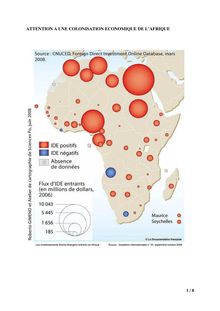Colonisation économique en Afrique