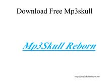 Free Mp3 Skull Download 