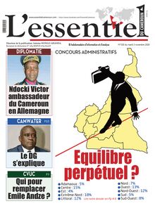 L’Essentiel du Cameroun  n°320 – du mardi 03 novembre 2020